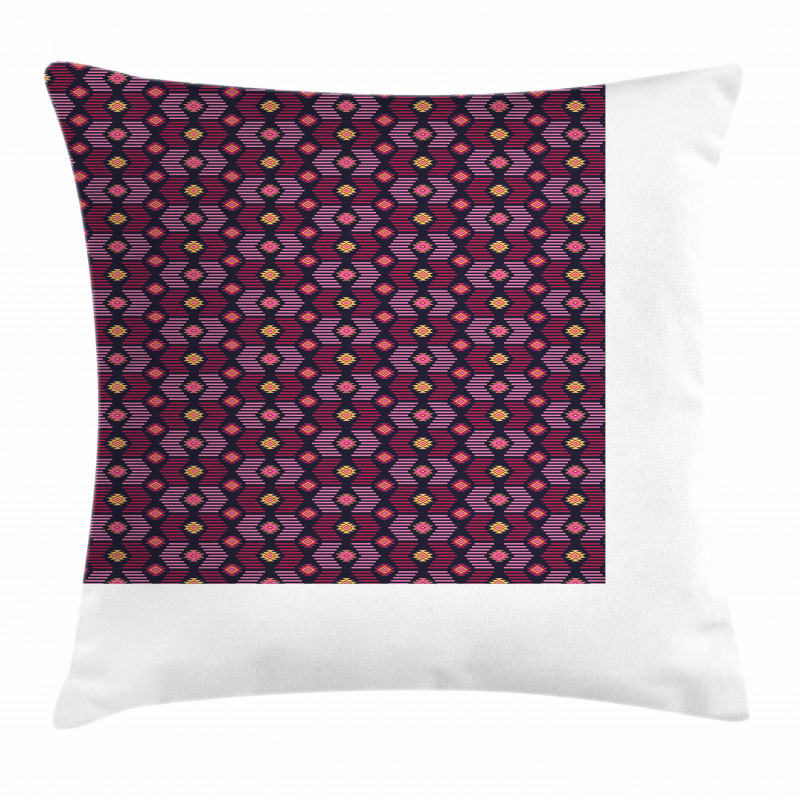 Aztec Motif Art Print Pillow Cover