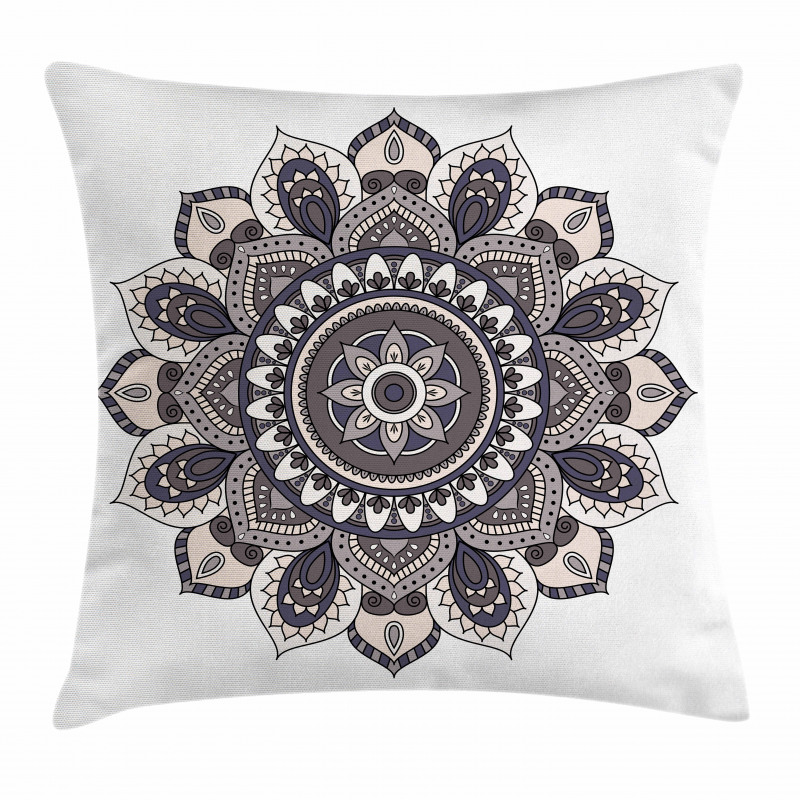 Oriental Mandala Yoga Motif Pillow Cover