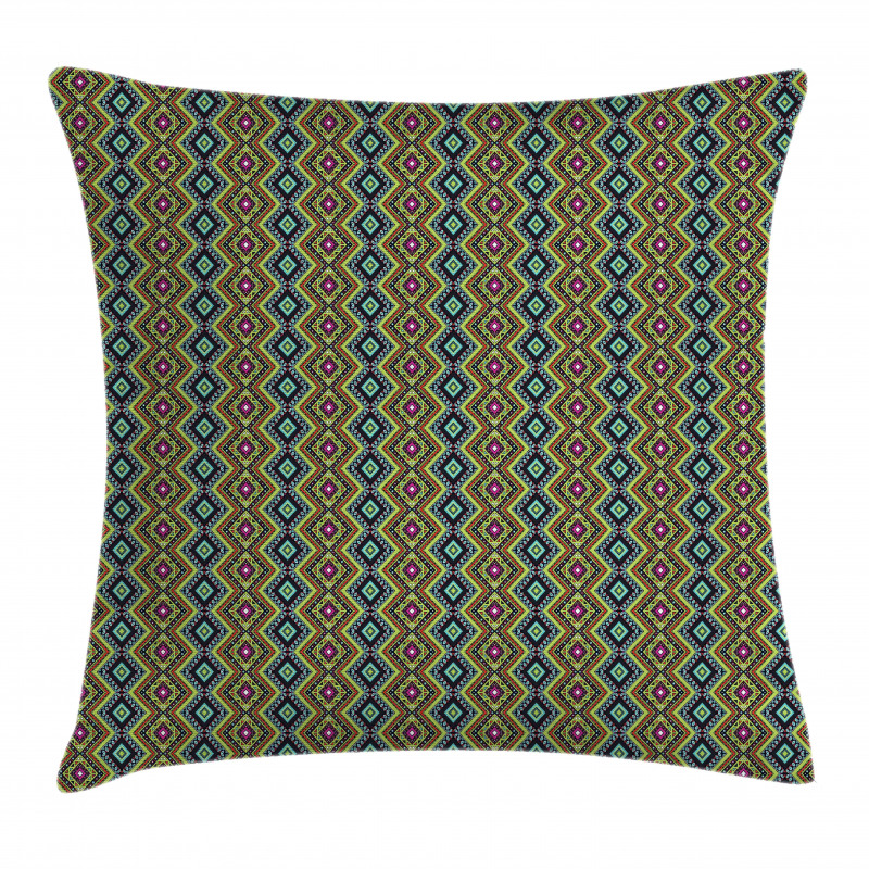 Mexican Vibrant Art Pillow Cover