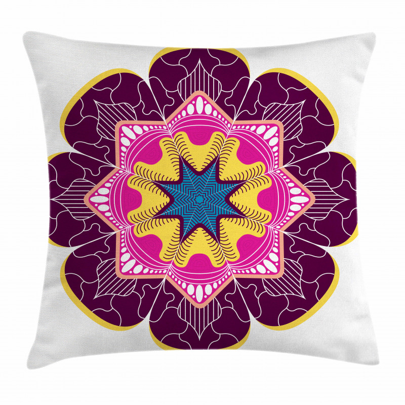 Vintage Motif Mandala Pillow Cover