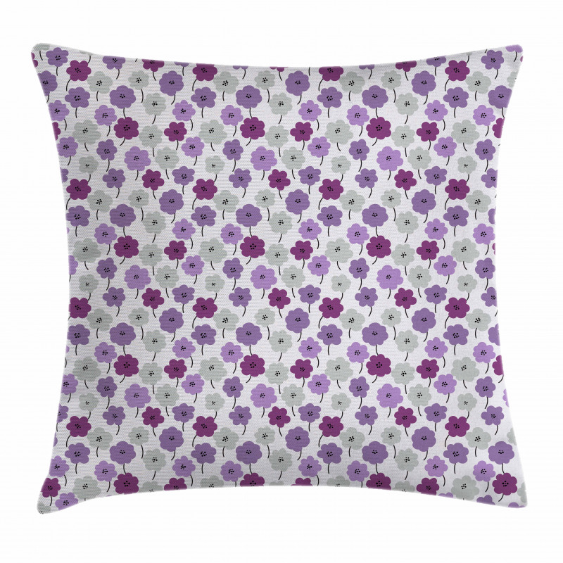 Blossoming Flowers Pillow Cover