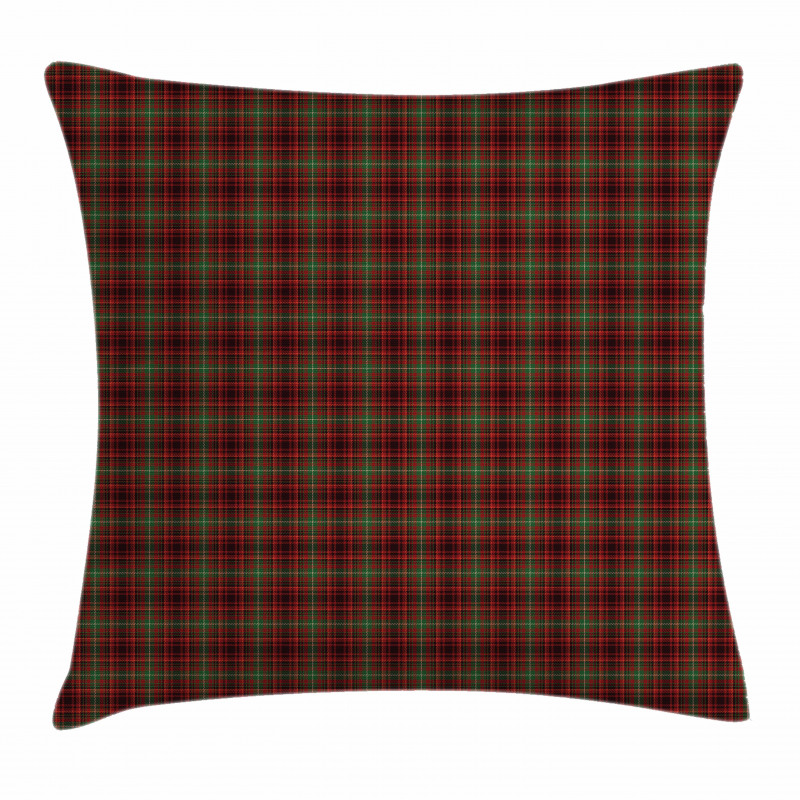 Scottish Style Illustration Pillow Cover