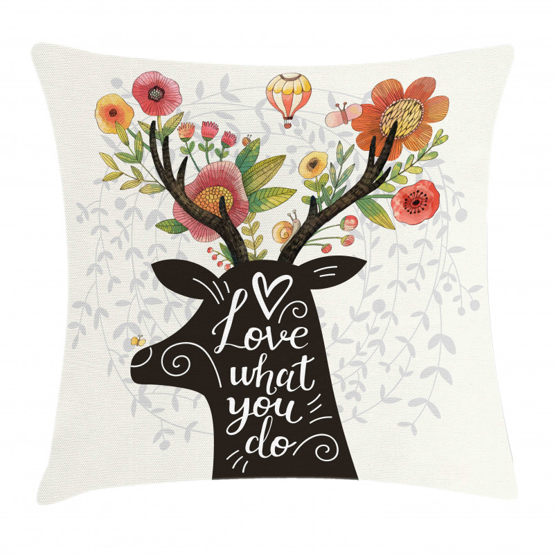 Love What You Do Pillow Cover