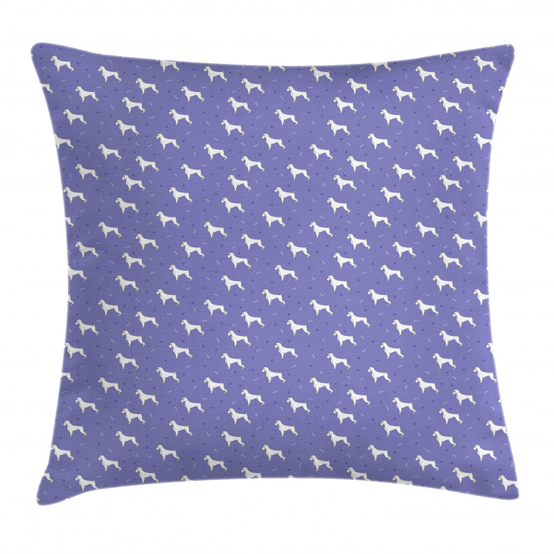 Cartoon Canine Animals Pillow Cover