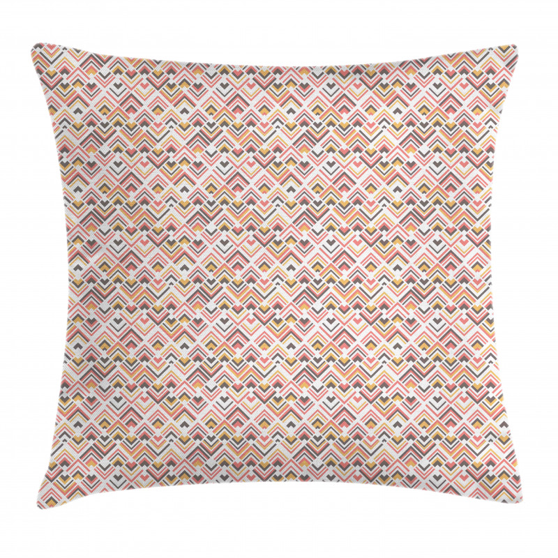 Contemporary Motif Design Pillow Cover