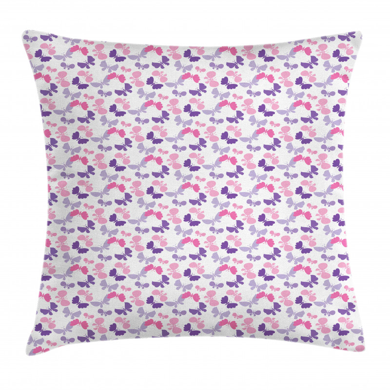 Simplistic Geometry Bugs Pillow Cover