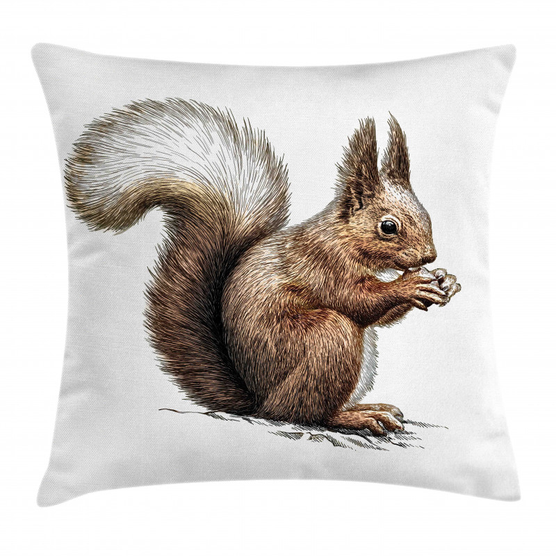 Sketch Artwork Wildlife Pillow Cover