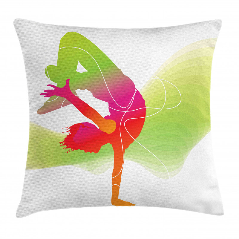 Colorful Sporty Theme Pillow Cover