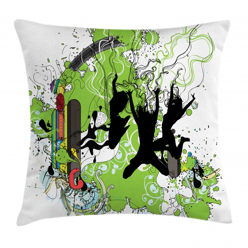 Girls and Boys Entertainment Pillow Cover