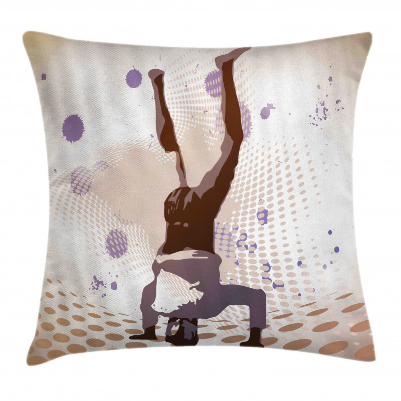 Pop Art Vintage Retro Style Pillow Cover