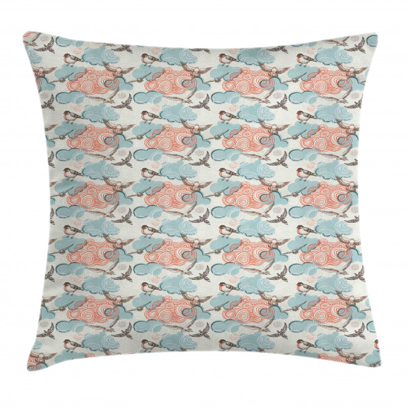 Celestial Dashed Cloud Pillow Cover
