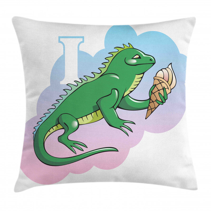 Animal in Nursery Cartoon Pillow Cover