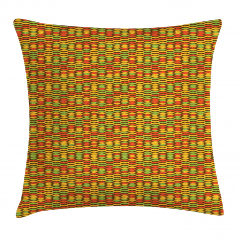 Rastafarian Snake Skin Pillow Cover