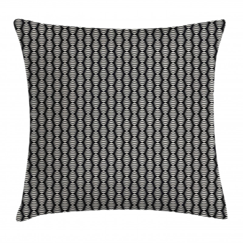 Geometric Striped Design Pillow Cover