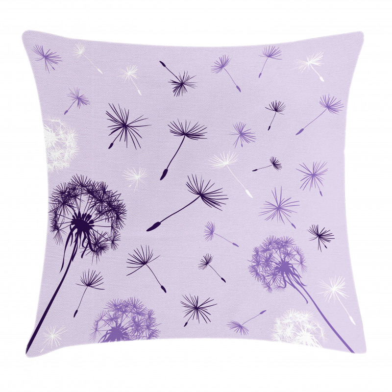 Botany Purple Tone Pillow Cover
