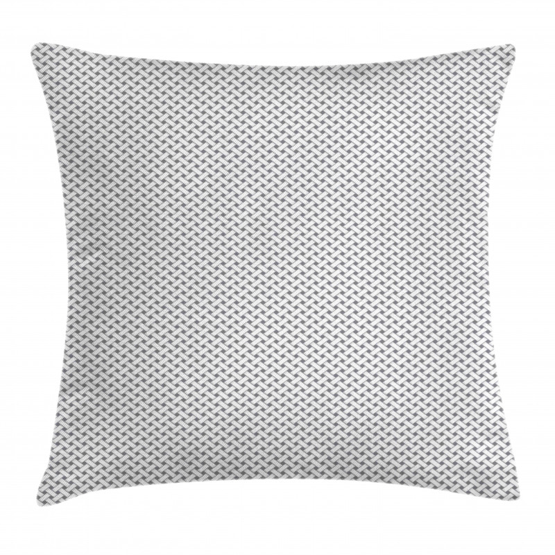 Interlacing Lines Realistic Pillow Cover