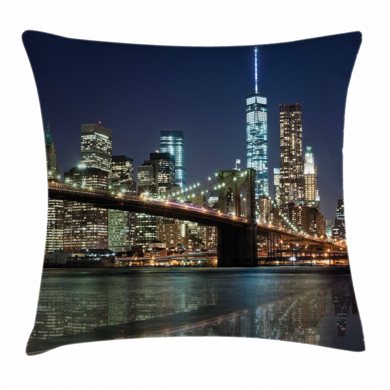 Brooklyn Bridge Pillow Cover