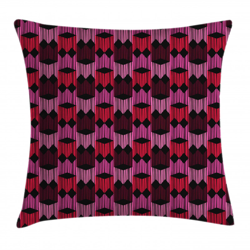 Rhombuses and Diamonds Pillow Cover