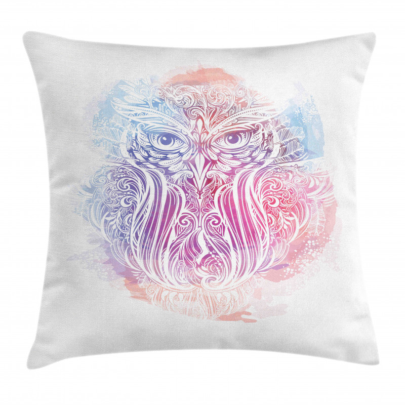 Woodland Bird Design Pillow Cover