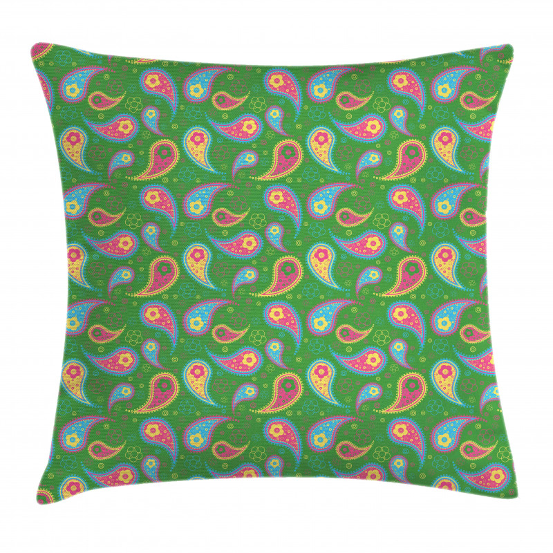 Teardrop with Curved Tip Pillow Cover