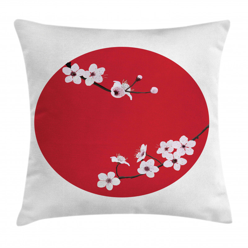 Orient Tree Cherry Pillow Cover