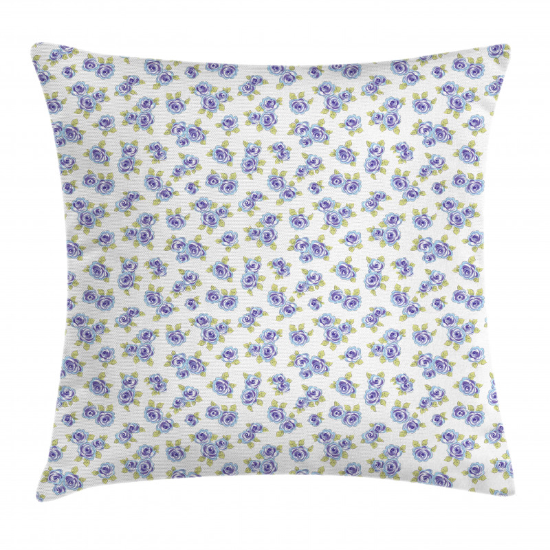 Delicate Flower Art Pillow Cover