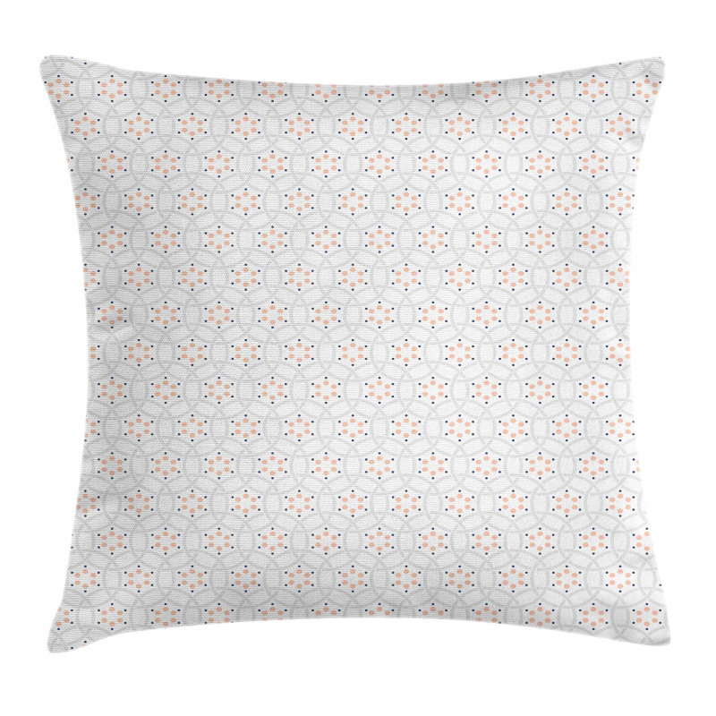 Pastel Circles and Rounds Pillow Cover