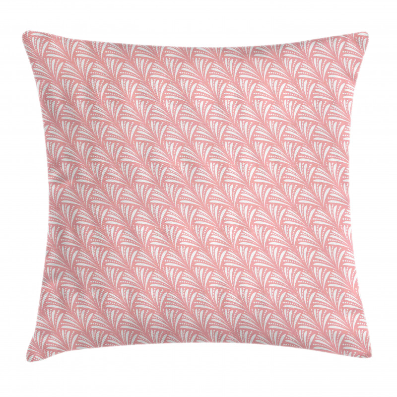Feminine Abstract Flowers Pillow Cover