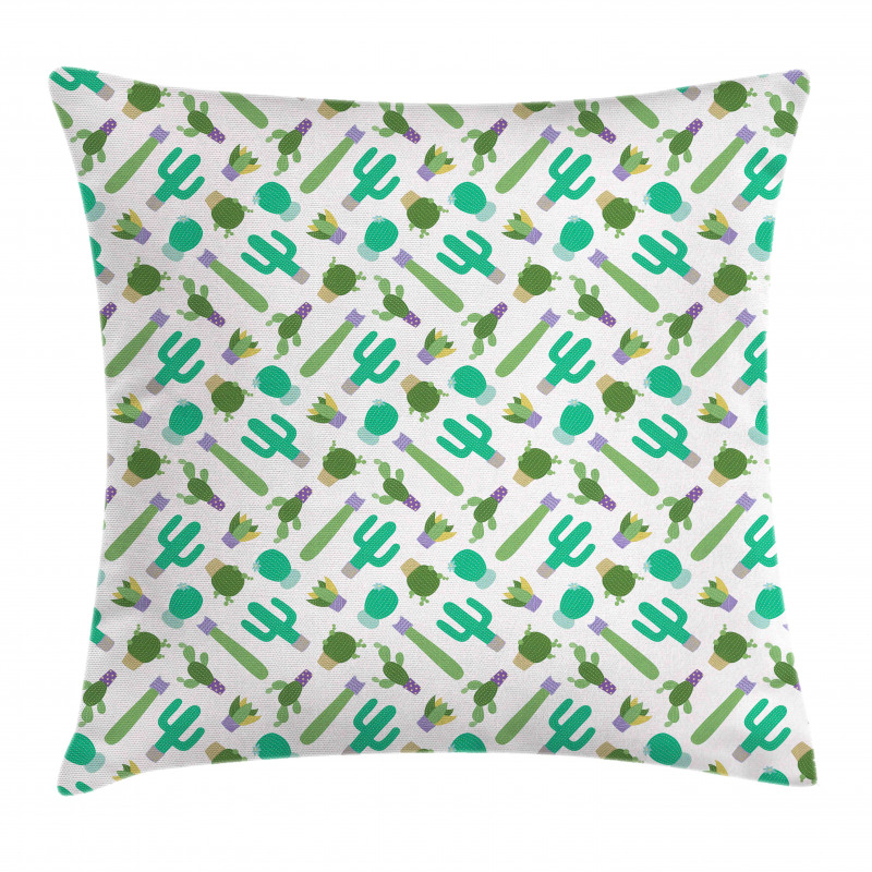 Upside down Plants Cartoon Pillow Cover