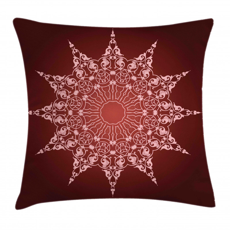 Ornamental Pattern Details Pillow Cover