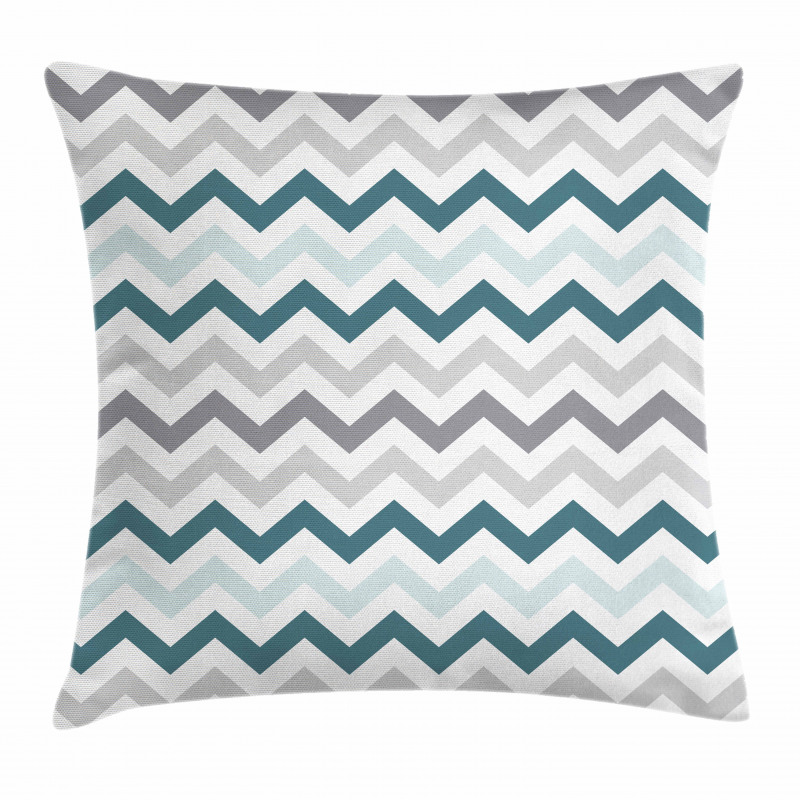 Simple Geometric Zigzags Pillow Cover