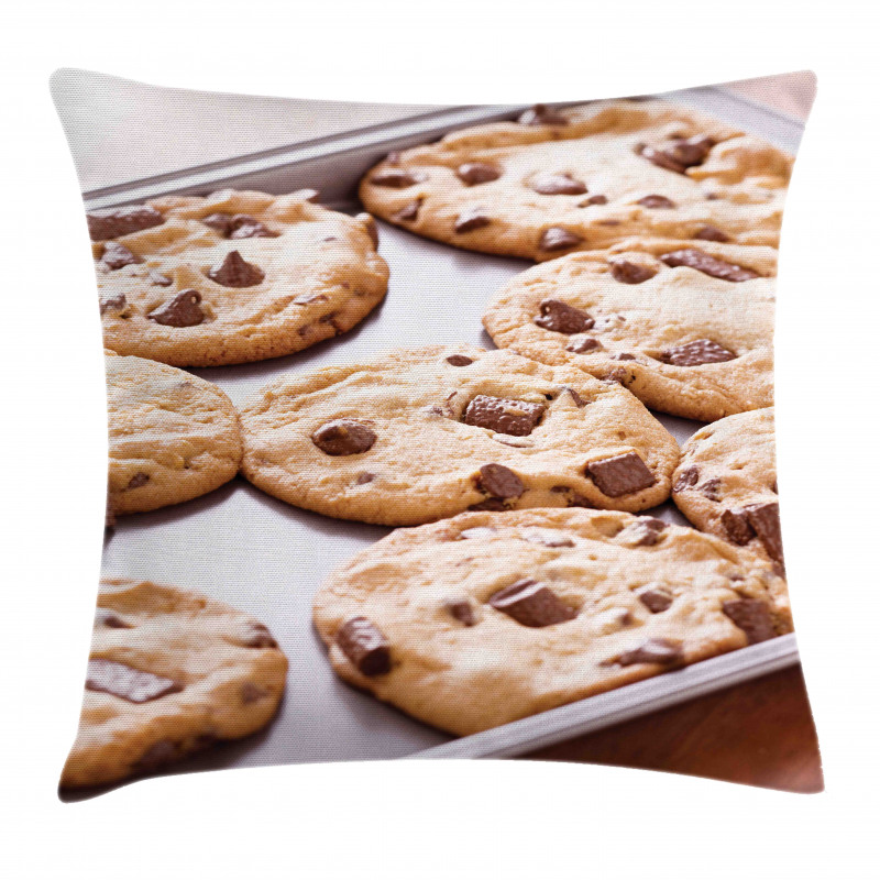 Oven Chocolate Pillow Cover