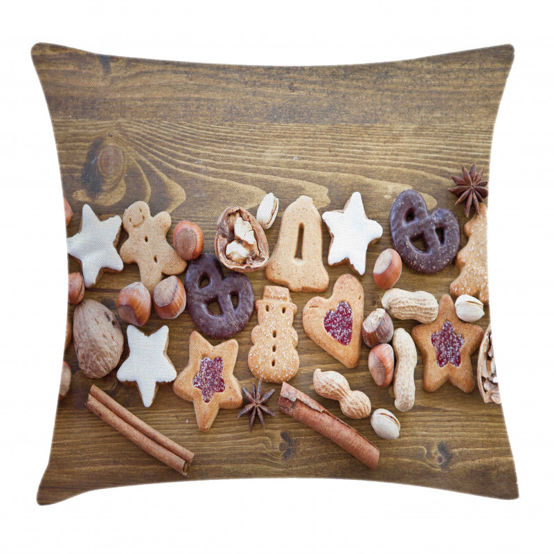 Cakes and Sweets in Frosting Pillow Cover