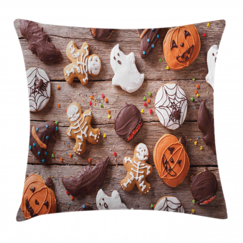 Sweets Covered in Chocolate Pillow Cover