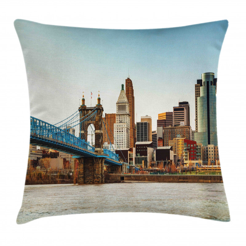 Citylife Panoramic Real Pillow Cover