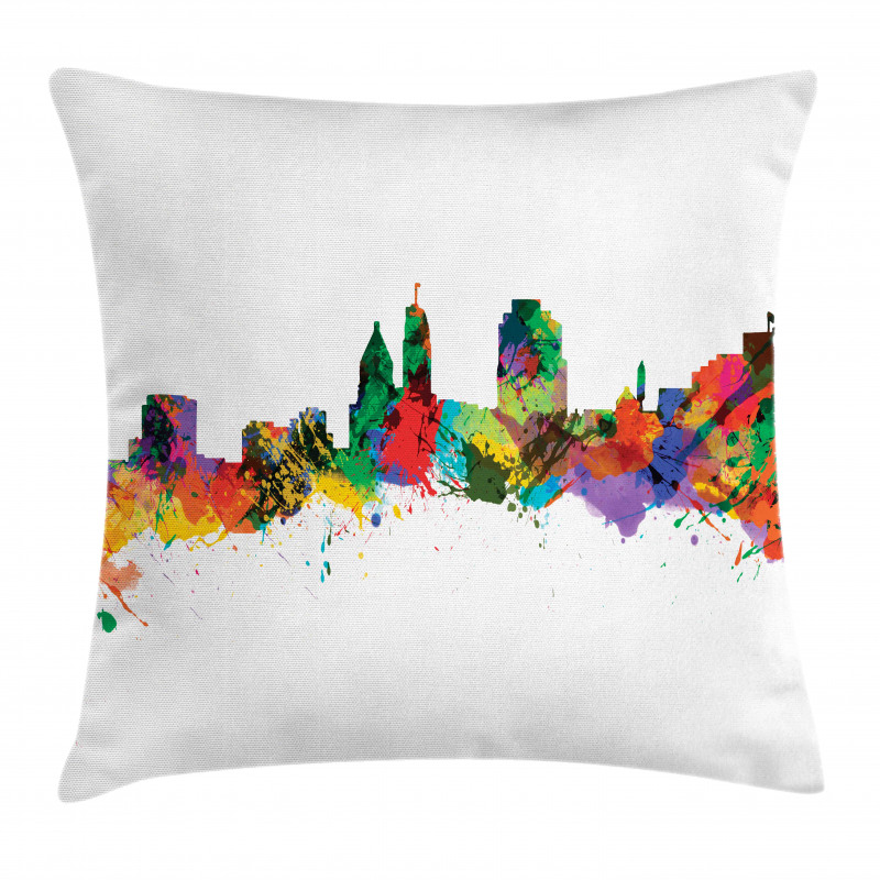 Strokes of a Paintbrush Pillow Cover