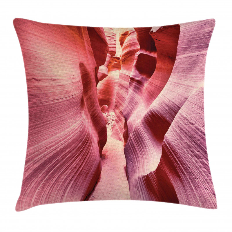 Famous Pink Antelope Canyon Pillow Cover