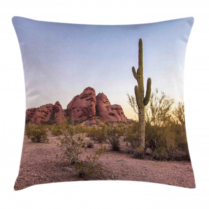 Hill Formations Outdoors Pillow Cover