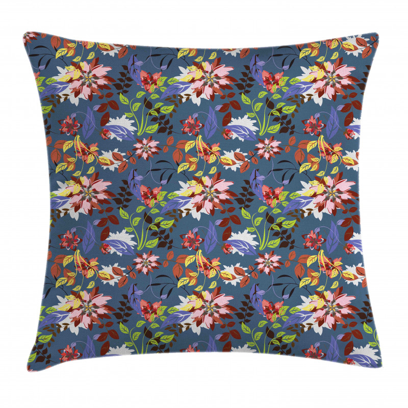 Floral Vintage Spring Pillow Cover