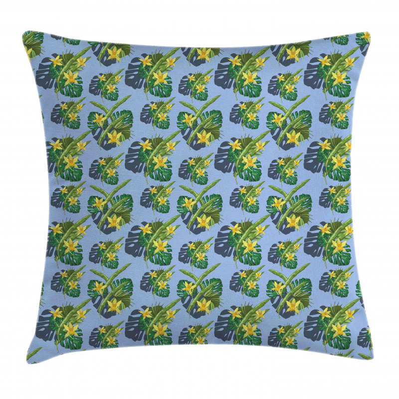 Exotic Botany Repetition Pillow Cover
