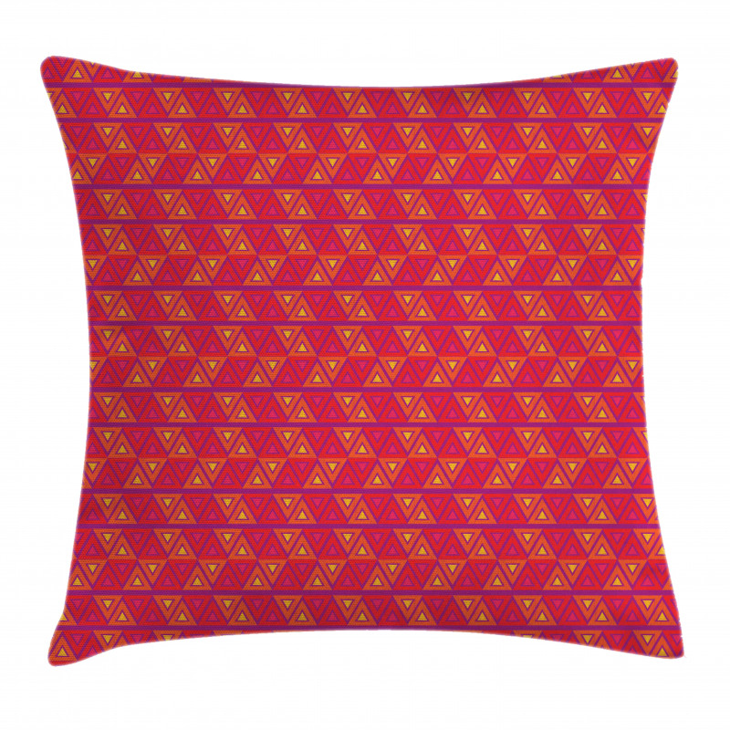 Angular Abstract Ethnic Pillow Cover
