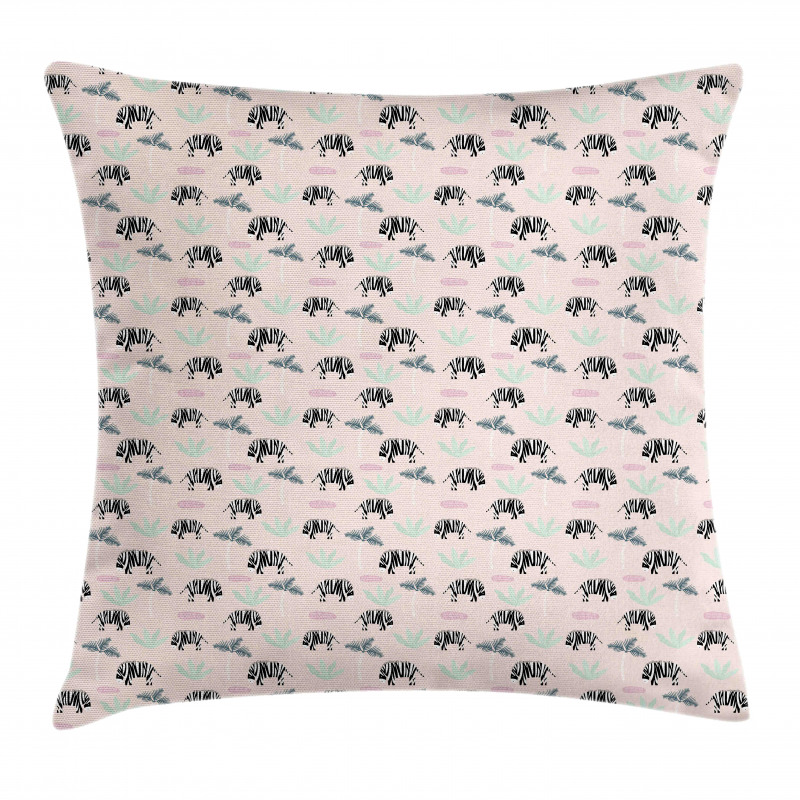 Abstract Animal Art Pillow Cover