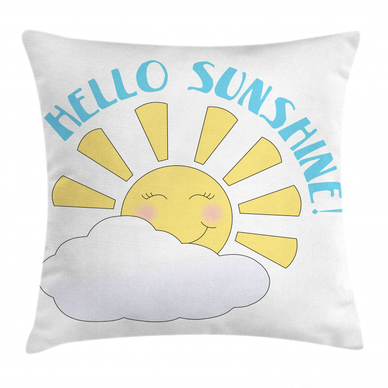 Morning Rising Sun Pillow Cover