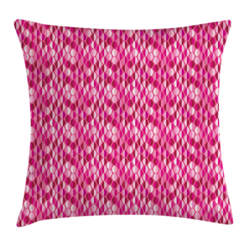 Geometric Vertical Circles Pillow Cover