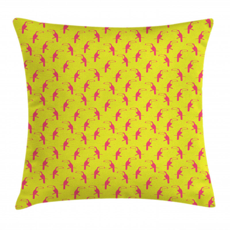 Tropical Toucan Pillow Cover