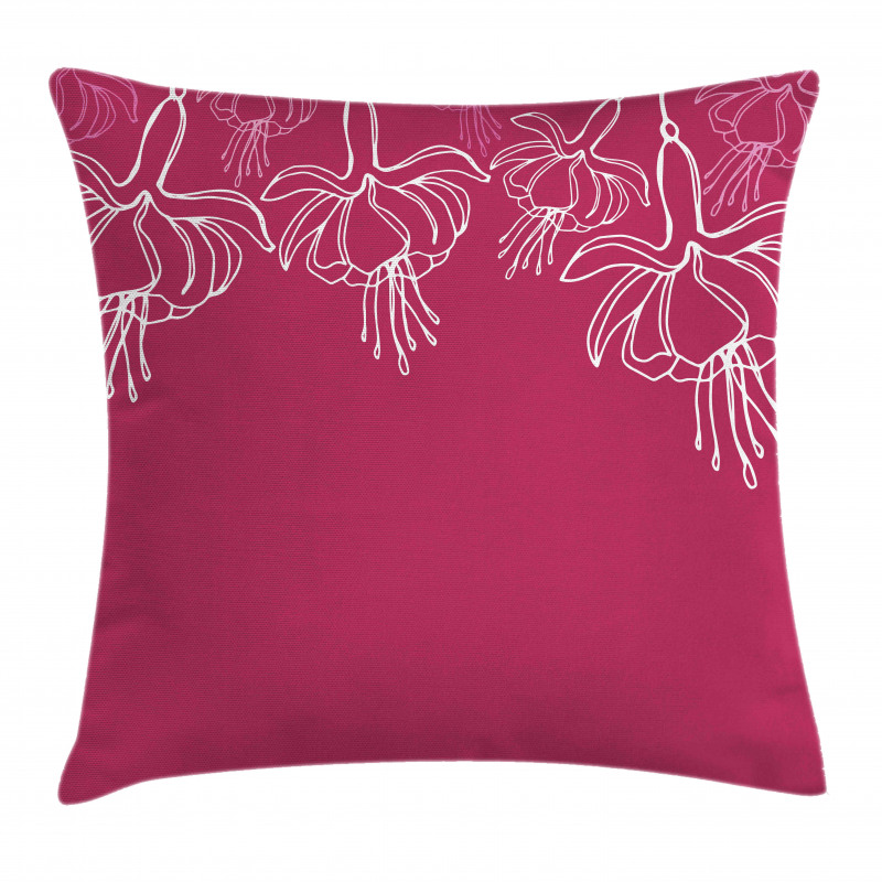 Floral Summer Time Blossoms Pillow Cover