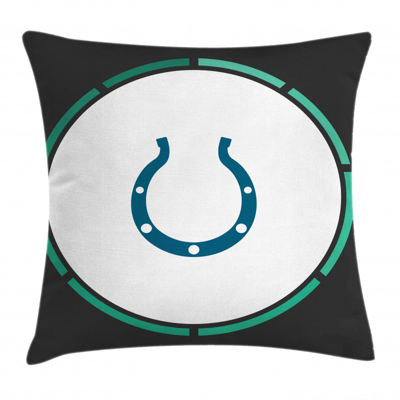 Horseshoe Wild West Luck Pillow Cover