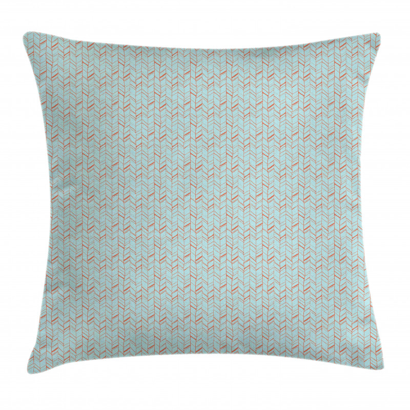 Herringbone Sketchy Pillow Cover