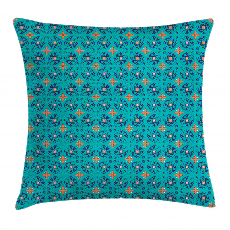 Motifs Curves Pillow Cover