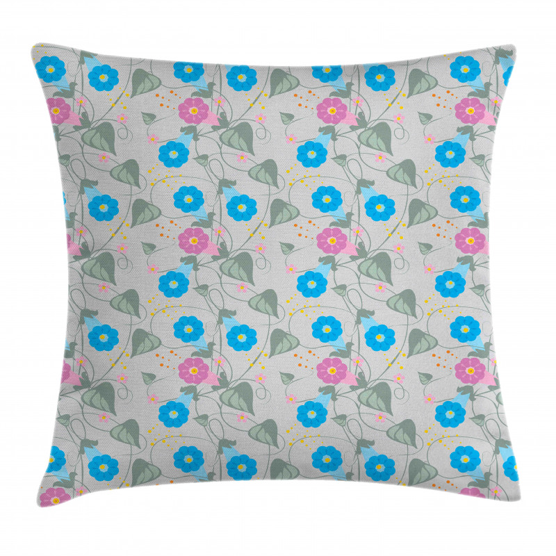 Bindweed Climbing Plants Pillow Cover